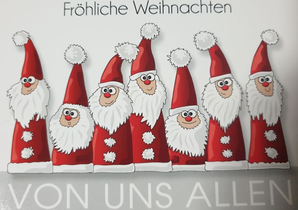 ABACUS Nachhiklfe wünscht Frohe Weihnachten